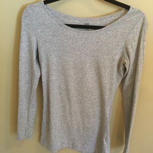 Gray long sleeve